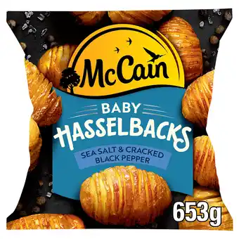 Iceland Mccain baby hasselbacks sea salt & cracked black pepper 653g offer