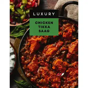 Iceland Iceland luxury chicken tikka saag 400g offer