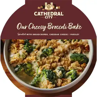 Iceland Cathedral city our cheesy broccoli bake 450g offer