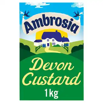 Iceland Ambrosia devon custard 1kg offer