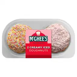 Iceland Mcghee's 2 cream ring donuts offer