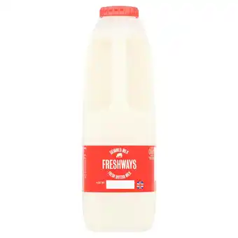Iceland Freshways skimmed milk 1 litre offer
