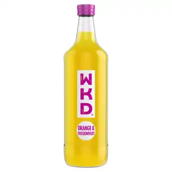 Iceland Wkd sparkling orange and passionfruit flavoured alcoholic premix 700ml offer