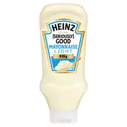 Iceland Heinz seriously good light mayonnaise 815g offer
