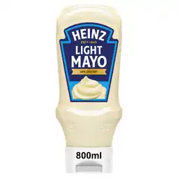 Iceland Heinz seriously good light mayonnaise 815g offer