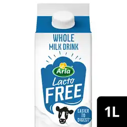 Iceland Arla lactofree whole milk 1l offer