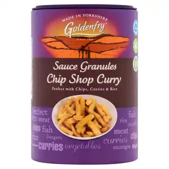 Iceland Goldenfry sauce granules chip shop curry 160g offer