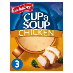 Iceland Batchelors cup a soup chicken 3 sachets 56g offer