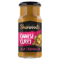Iceland Sharwood's chinese curry sauce 425g offer