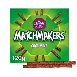 Iceland Quality street matchmakers mint chocolate box 120g offer
