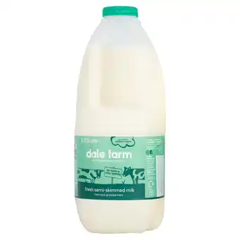 Iceland Dale farm fresh semi-skimmed milk 3.52 pints/2l offer