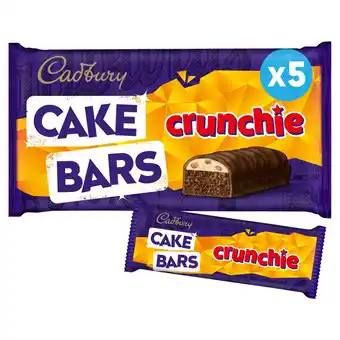 Iceland Cadbury crunchie cake bars x5 offer