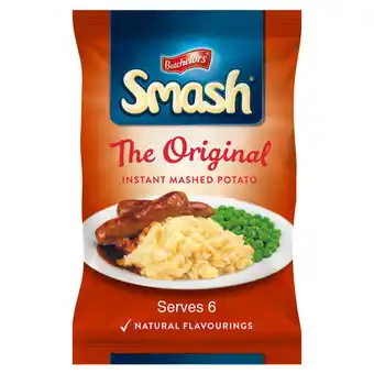 Iceland Batchelors smash the original instant mashed potato 176g offer