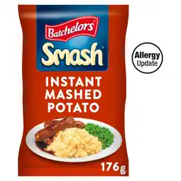 Iceland Batchelors smash the original instant mashed potato 176g offer
