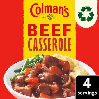 Iceland Colman's recipe mix beef casserole 40 g offer