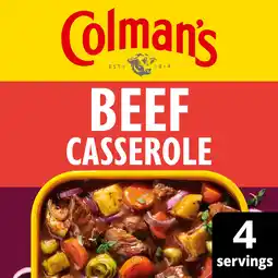 Iceland Colman's recipe mix beef casserole 40 g offer