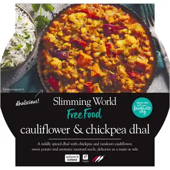 Iceland Slimming world cauliflower and chickpea dhal 550g offer