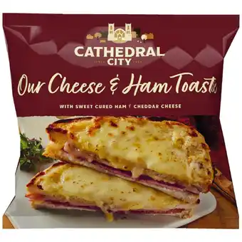 Iceland Cathedral city cheese and ham toastie offer
