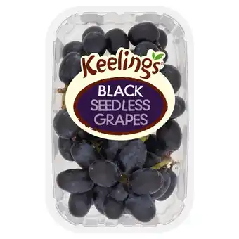 Iceland Iceland black seedless grapes 500g offer