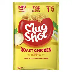 Iceland Mug shot flavoursome roast chicken pasta 55g offer