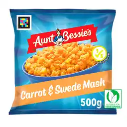 Iceland Aunt bessie's sweet & tasty carrot & swede mash 500g offer