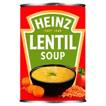 Iceland Heinz lentil soup 400g offer