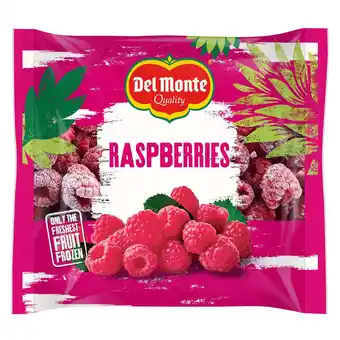 Iceland Del monte raspberries 300g offer