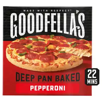 Iceland Goodfella's deep pan baked pepperoni 411g offer