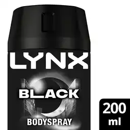 Iceland Lynx deodorant bodyspray black 200 ml offer