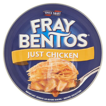 Iceland Fray bentos just chicken 425g offer