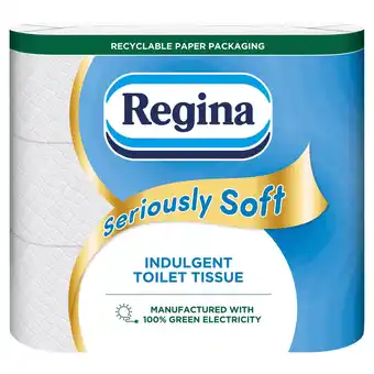Iceland Regina seriously soft indulgent toilet tissue 9 rolls offer