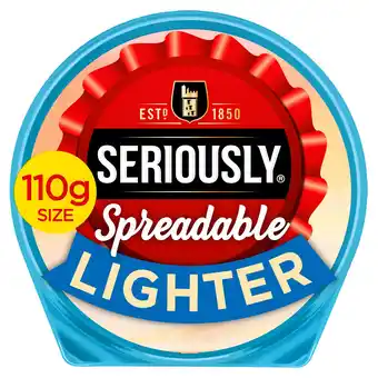 Iceland Seriously spreadable lighter 110g offer