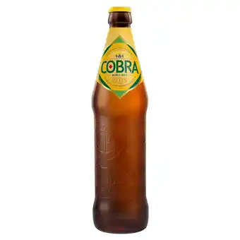 Iceland Cobra premium beer 620ml offer