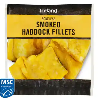 Iceland Iceland boneless smoked haddock fillets 320g offer