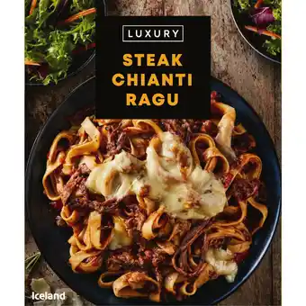 Iceland Iceland luxury steak chianti ragu 450g offer