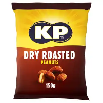 Iceland Kp dry roasted peanuts 150g offer