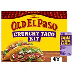 Iceland Old el paso garlic & paprika crunchy taco kit 308g offer