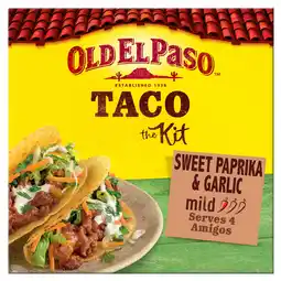 Iceland Old el paso garlic & paprika crunchy taco kit 308g offer