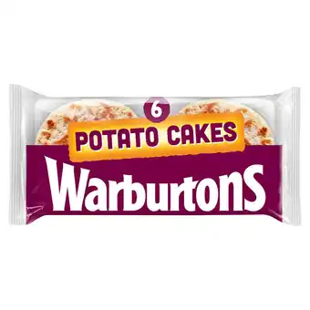 Iceland Warburtons 6 potato cakes offer