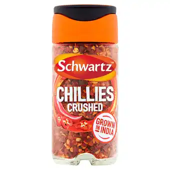 Iceland Schwartz crushed chilli flakes 29g offer