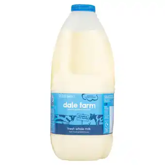 Iceland Dale farm fresh whole milk 3.52 pints/2l offer