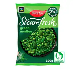 Iceland Birds eye steamfresh green medley 300g offer