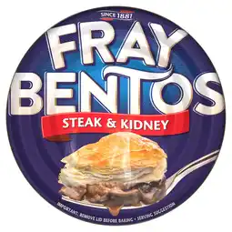 Iceland Fray bentos steak & kidney 425g offer
