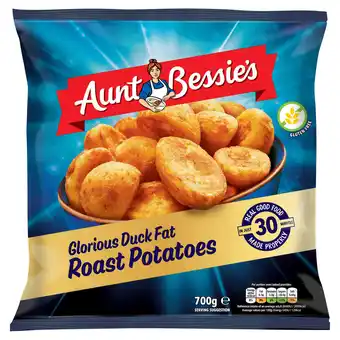 Iceland Aunt bessie's glorious duck fat roast potatoes 700g offer