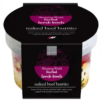 Iceland Slimming world naked beef burrito 400g offer