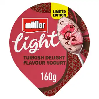 Iceland Müller limited edition light turkish delight 160g offer