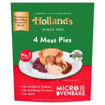 Iceland Holland's 4 meat pies offer
