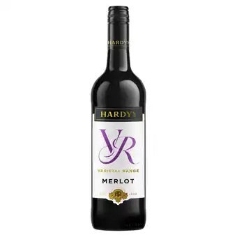 Iceland Hardys vr merlot 750ml offer