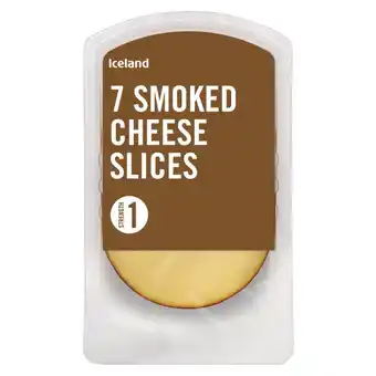 Iceland Iceland 7 smoked cheese slices 150g offer