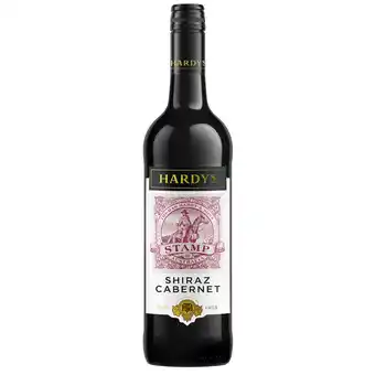 Iceland Hardys stamp shiraz cabernet 750ml offer